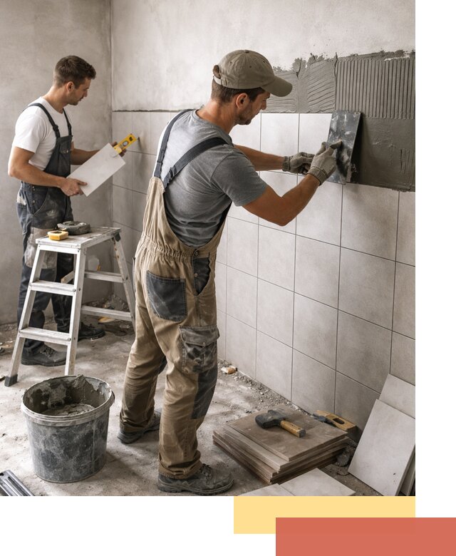 Укладка плитки на стены в клине профессионально и надежно