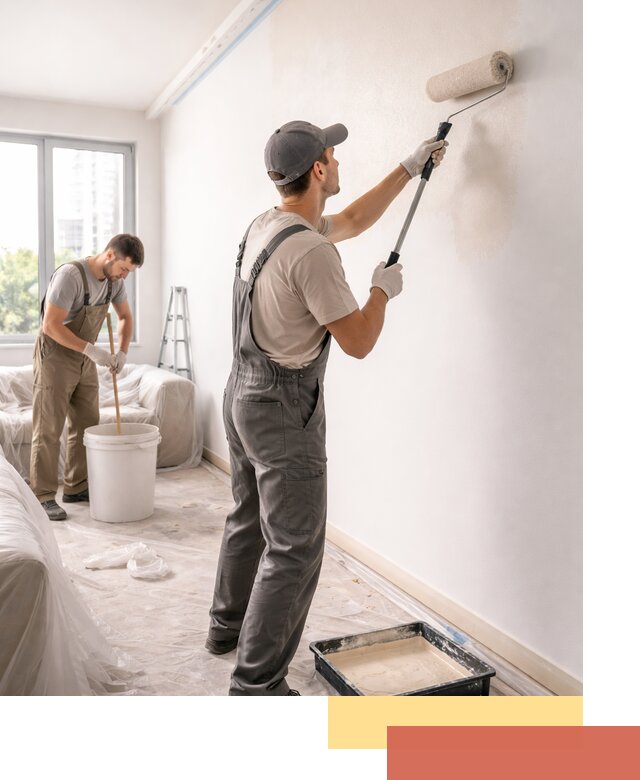 Покраска стен в офисе в клине — быстрый и качественный ремонт