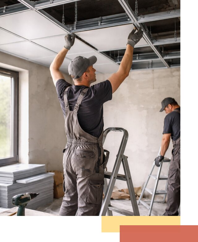 Монтаж кассетного потолка в клине качественно и быстро