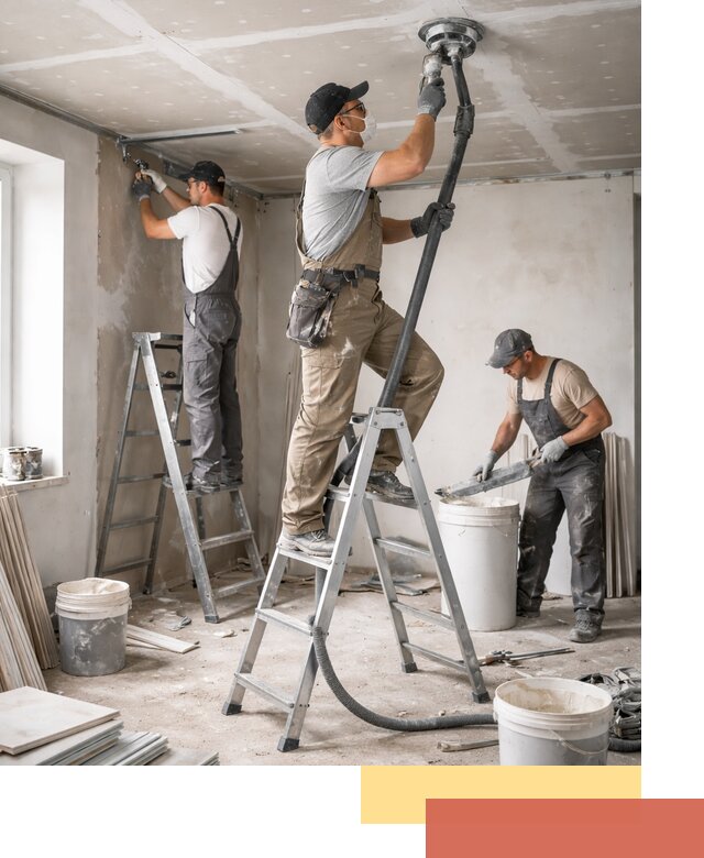 Ремонт потолка из гипсокартона в клине: быстрый и качественный монтаж